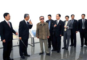 Kim tours Chinese enterprise